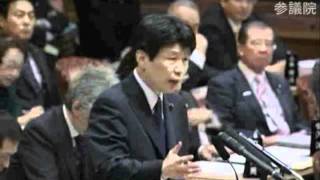 20111115参予算山本一太議員（自無）TPP日米発表の食い違い.m4v