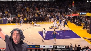WARRIORS VS REFS!!!!!! #6 WARRIORS at #7 LAKERS | FULL GAME 3 HIGHLIGHTS | May 6, 2023 REACTION