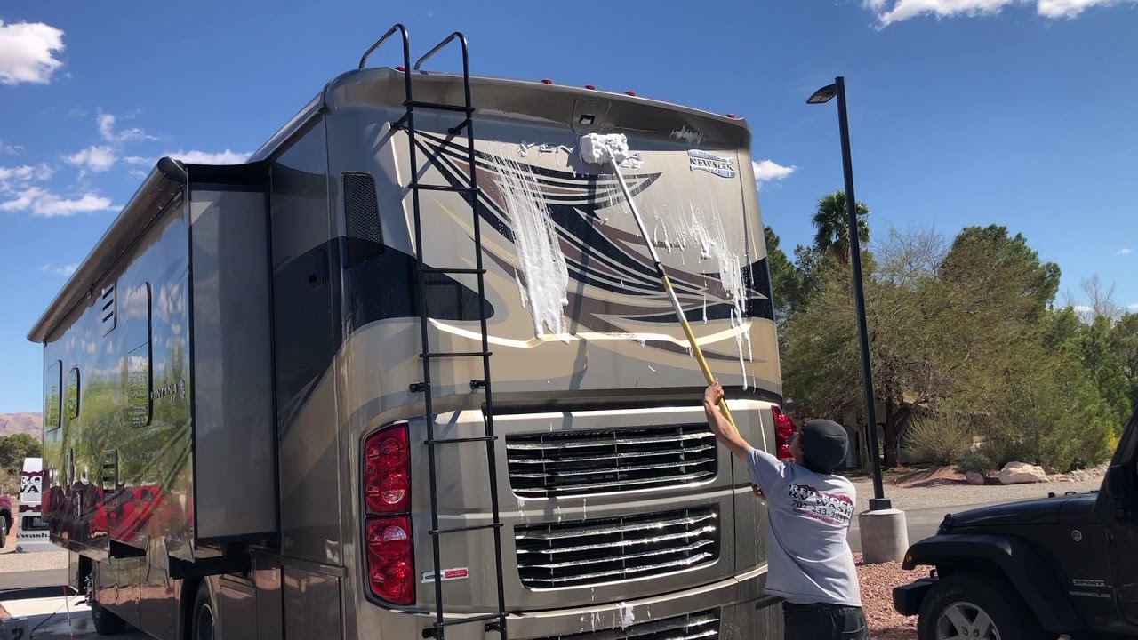 Mobile RV Wash 😀👍 - YouTube