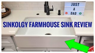 Sinkology Farmhouse Kitchen Sink Review