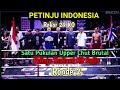 PETINJU INDONESIA🥊SUPER KERAS PUKULAN UPPER CHUTNYA‼️PETINJU THAILAND KO BRUTAL RONDE 2