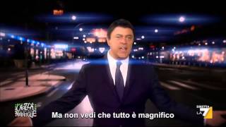 Renzi duetta con Guccini sul 'Nuovo PD' che avanza