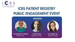 ICRS Patient Registry Public Engagement Event 2024