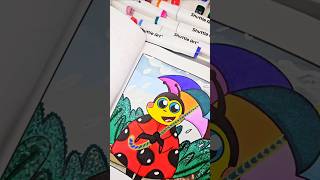 🐞Relax & create! Lady Bug Coloring Book – cute designs for stress relief 🎨🌸 #ColoringBook