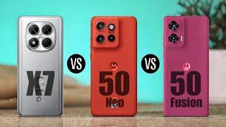 Poco X7 Vs Moto Edge 50 Neo Vs Moto Edge 50 Fusion