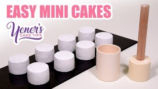 How to Make EASY MINI CAKES Tutorial | Yeners Cake Tips by Serdar Yener from Yeners Way