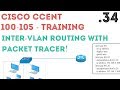 Cisco - CCENT/CCNA R&S (100-105) - Inter-VLAN Routing (Router On A Stick) .34