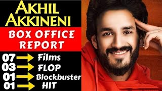 Akhil Akkineni"Hit and flop movie list with Box office collection and analysis||RK||malisha jarin