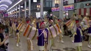 空山商店ーHAZUKIー～2016高知よさこい祭り(帯屋筋)