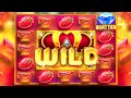 TOP SYMBOL WIN ON JUICY FRUITS BONUS BUY!