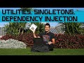 Utilities, Singletons and Dependency Injection - Effective Java, Items 3-5