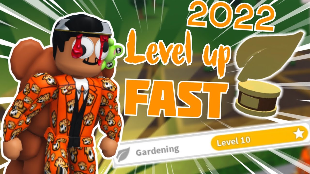 HOW TO LEVEL UP FAST IN GARDENING IN BLOXBURG 2022! | GliidePiie - YouTube