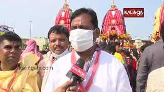 Rath Yatra 2022: OPCC President Sarat Patnaik Gets Emotional After Darshan Of Lord Jagannath