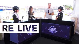 RE-LIVE | Post-Show FEI Studio | Grand Prix Day 2 | FEI Dressage European Championships 2021