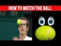 How to Watch the Ball in Tennis