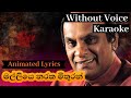 Malliye Naraka Mithuran Karaoke (Without Voice) මල්ලියෙ නරක මිතුරන් කැරෝකේ