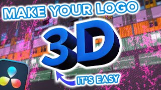 3D Logo Animation Ultimate Beginners Guide Davinci Resolve