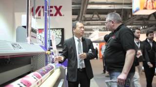 MTEX BLUE + MTEX PAD demo @ ITMA 2015