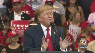 President Trump Touches On A Plethora Of Topics At 'Homecoming' Rally