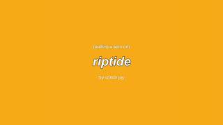 putting a spin on riptide - egg