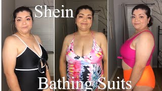 Shein Bathing Suits Haul  Plus Size / Curve / Late Summer 2021