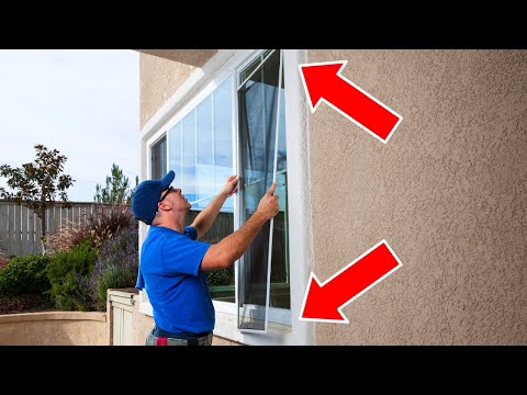 How to Remove Window Screens from the Outside - Window Cleaning Tip How to Remove Window Screens from the Outside - Window Cleaning Tip