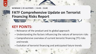 (French Interpretation) FATF Webinar - Comprehensive Update on Terrorist Financing Risks