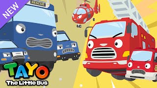 Red Rescue Team vs Blue Rescue Team | RESCUE TAYO | Tayo Rescue Movie for Kids | Tayo the Little Bus