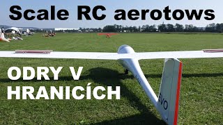 Scale RC glider aerotows Odry v Hranicich 2020