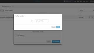Linking a Fax Number to a Direct Address
