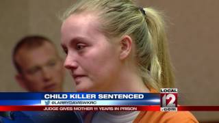 Mother sentenced to 11 years in prison for daughter's death