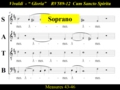 Vivaldi - Gloria - RV589 - 12 Cum Sancto Spiritu - Soprano