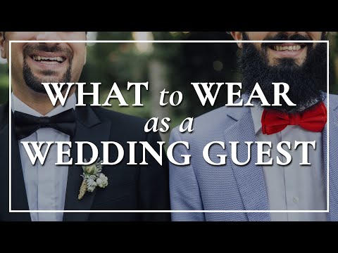 Can I wear a white dress shirt to a wedding?