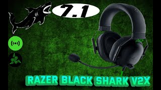 مراجعة سماعة razer black shark v2x ..+ تفعيل 7.1