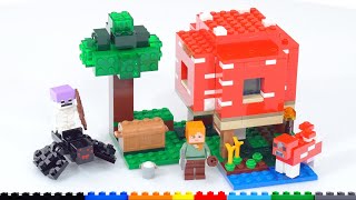 LEGO Minecraft: The Mushroom House 21179 review! Only wholesome stuff in this compact set