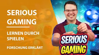 Serious Gaming erklärt: Lernen durch Spielen | Forschung erklärt