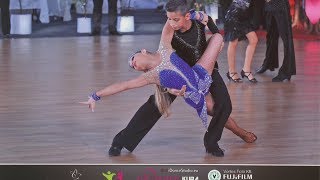 Levente Belucz-Alicia Révész (she is 10) Rumba Semi-Final