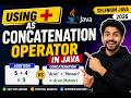 200. Using + as concatenation operator in Java (Selenium Java 2026)