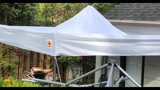 ABCCANOPY Canopy Pop Up Commercial Canopy Tent Review, High quality canopy that attaches sides easil