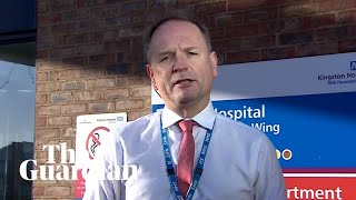 Covid patients admitted to England hospitals 'every 30 seconds', says NHS chief