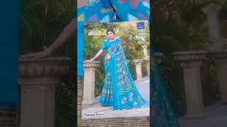 pure Georgette sarees#lenin brasso sarees#booking@9246495232