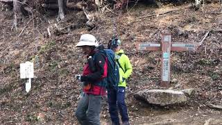 '18年12月山納め、日の出山7 「さあ、つるつる温泉に下山」