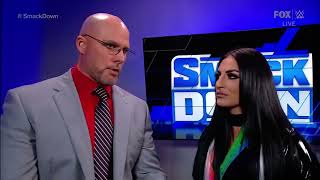 Wwe Smackdown 6/24/22 Sonya Deville and Adam Pierce segment