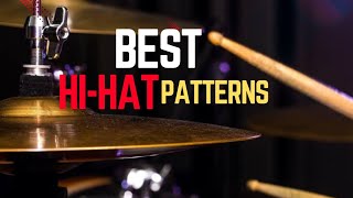 3 BEST Hi-Hat Patterns for a 4/4 Groove - DRUM LESSONS.