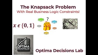 0–1 Integer Programming: Knapsack Project Selection in Excel