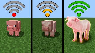 MINECRAFT with different Wi-Fi - big compilation
