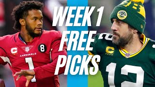 NFL Week 1 Best Bets, NFL Odds, Free Picks and Predictions