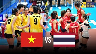 Việt Nam vs Thái Lan | Đỉnh cao Thanh Thúy đưa VN lần đầu đánh bại người Thái lên ngôi vô địch