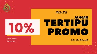 Jangan tertipu promo