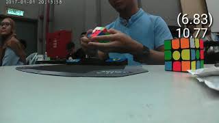 9.25 official Rubik's cube average[Round 1]